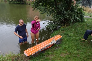 Arromanches - křest