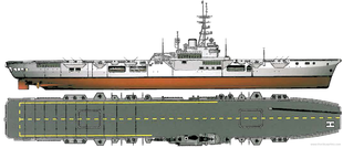 nmf arromanches 1946 aircraft carrier 2