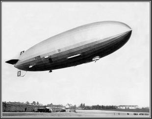 No Name Hindenburg On 1st Flight Out Of Hanger