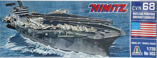 USS Nimitz Italeri